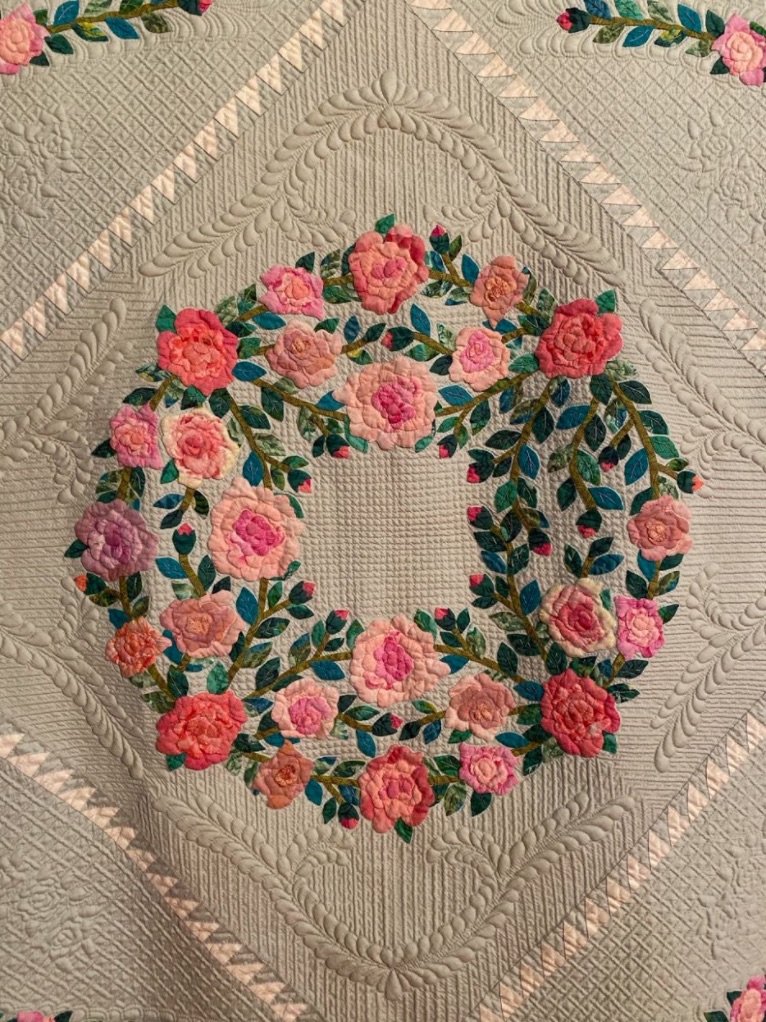 "Roses in My Garden" by Tetsuko Hirama - Center